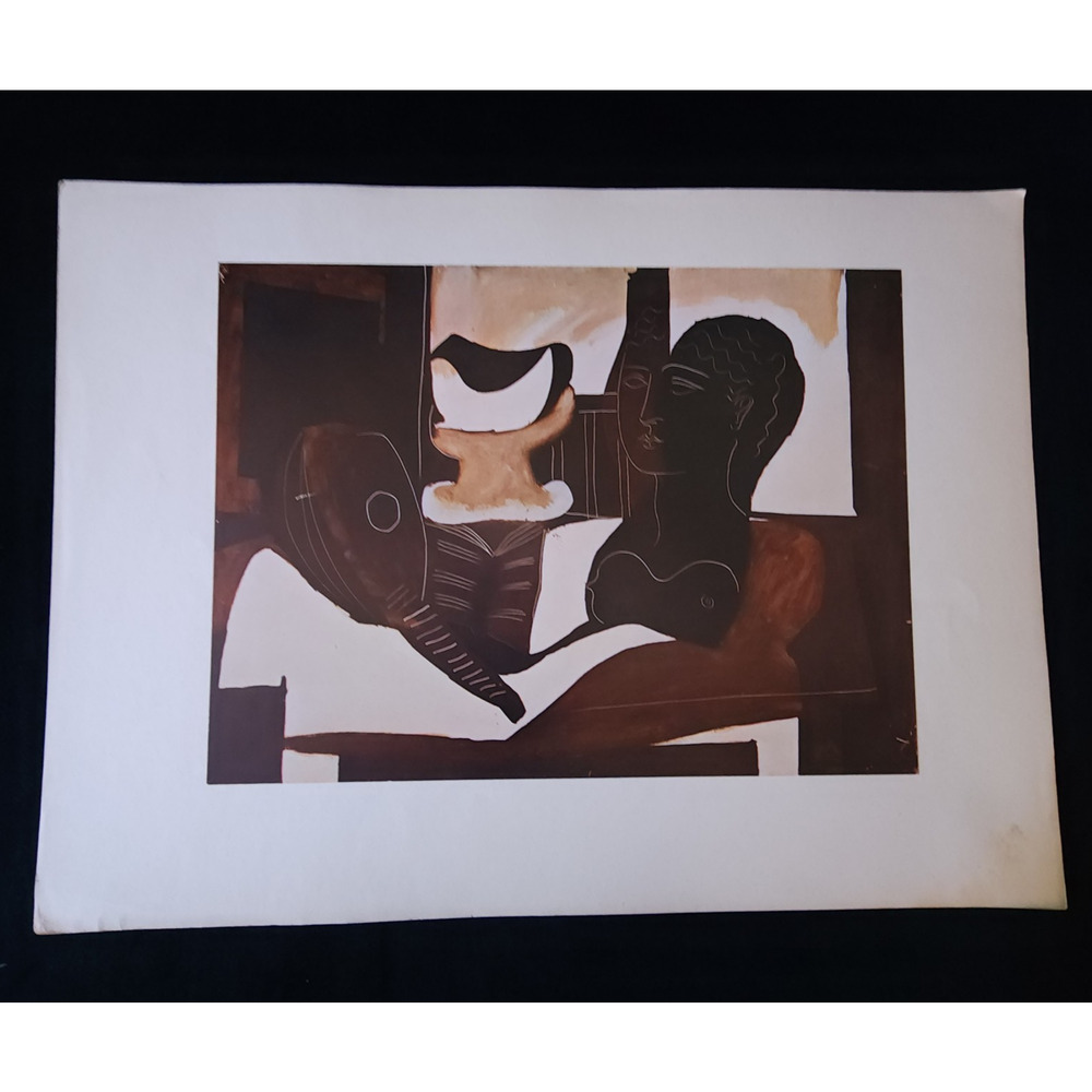 Vintage 1947 After Pablo Picasso Nature Morte Rare Art Lithograph Print France